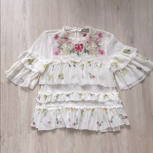 Zara floral top - Size S